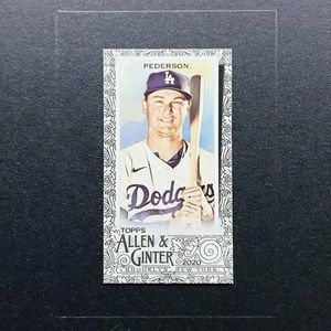 Joc Pederson - 2020 Topps Allen and Ginter Mini Black Border #184